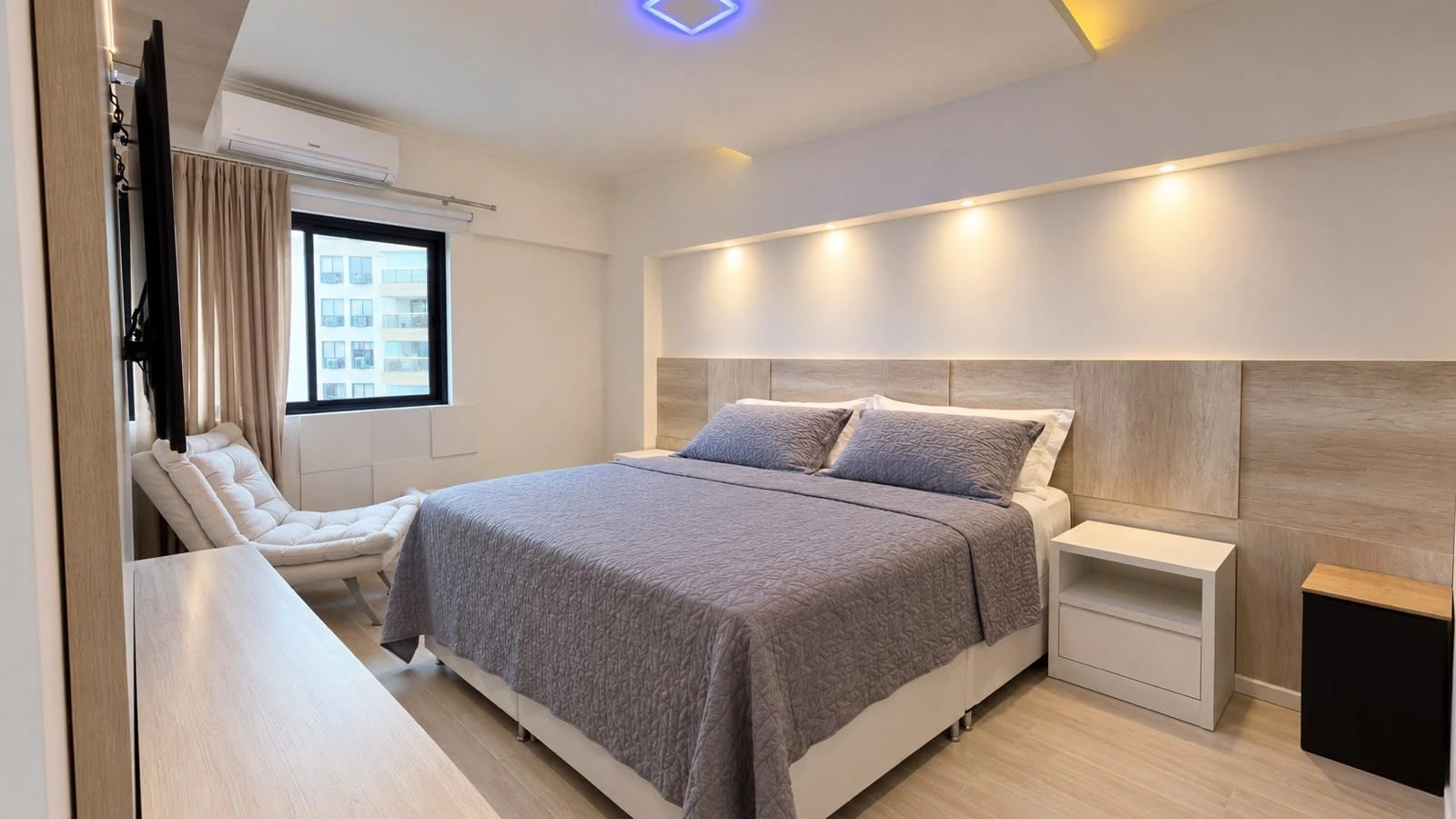 Departamento con balcón cerrado con vidrio en Rio de Janeiro