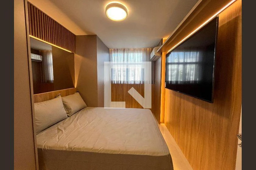 Apartamento mobiliado de 1 quarto em condomínio com academia — photo 3