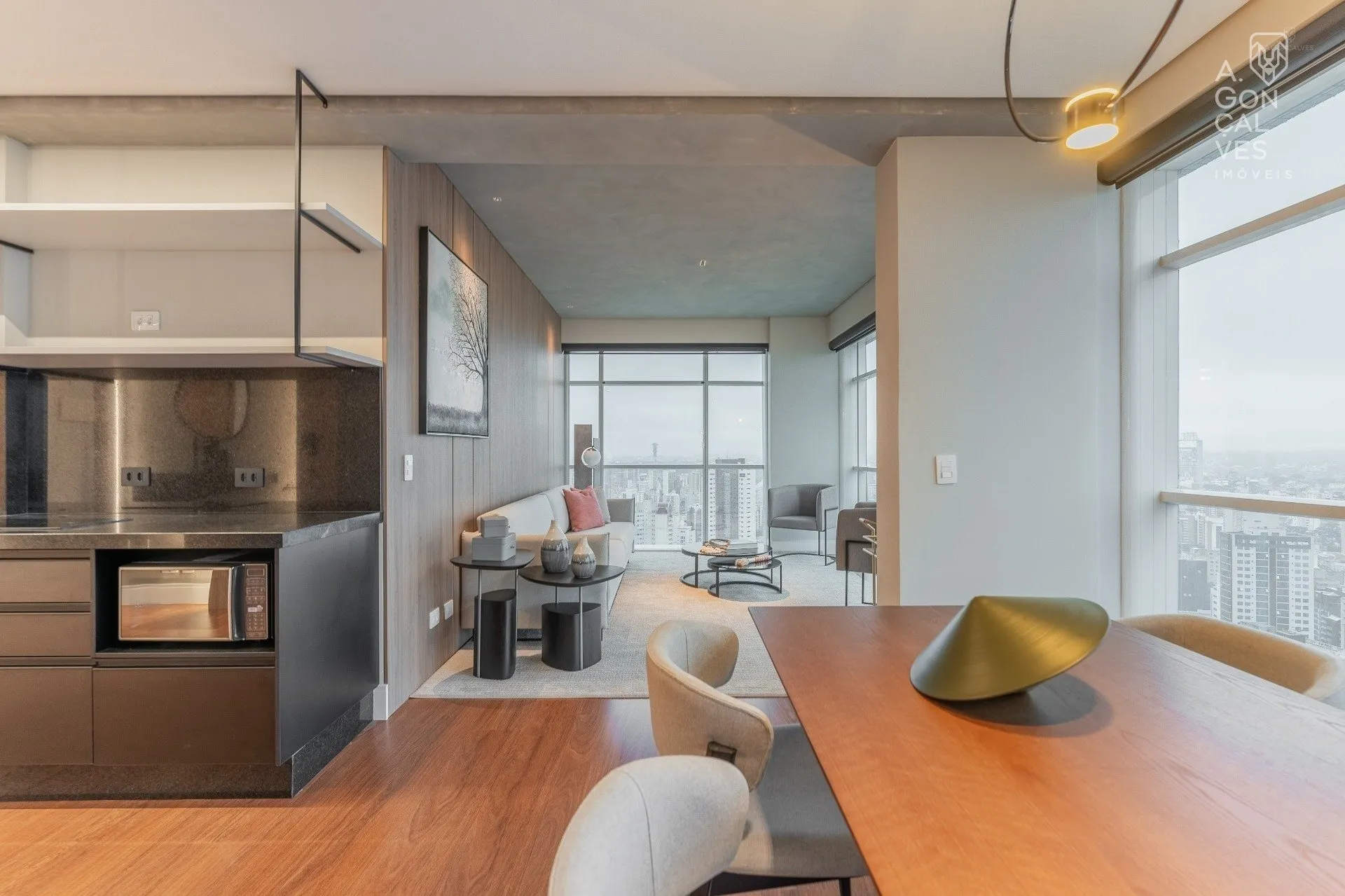 Furnished 73 m² studio with 1 bedroom and 1 bathroom — photo 7