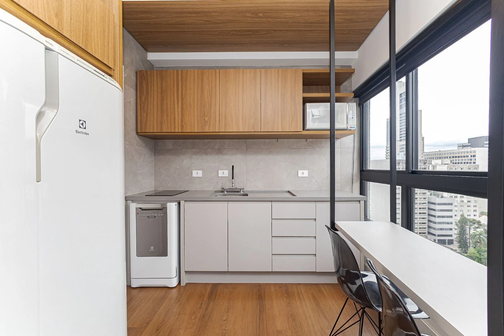 Dishwasher in a one-bedroom apartment, 31 m² — photo 2