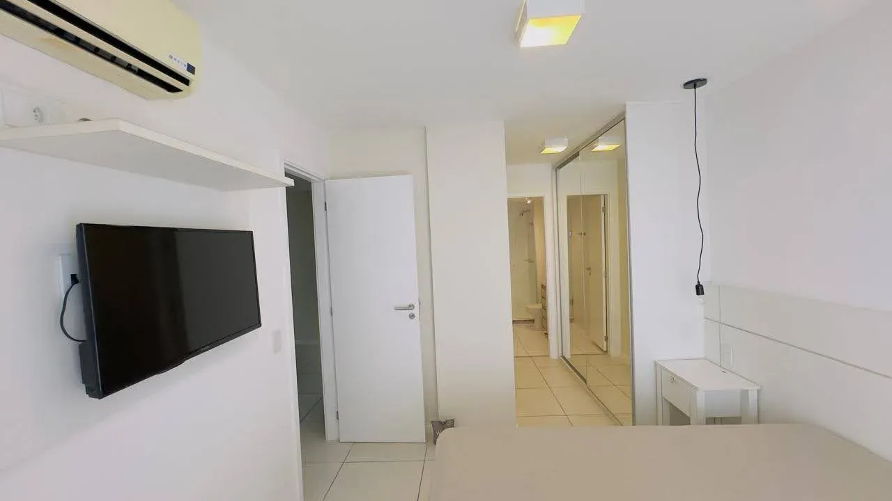 Apartamento mobiliado em condomínio com academia — photo 9