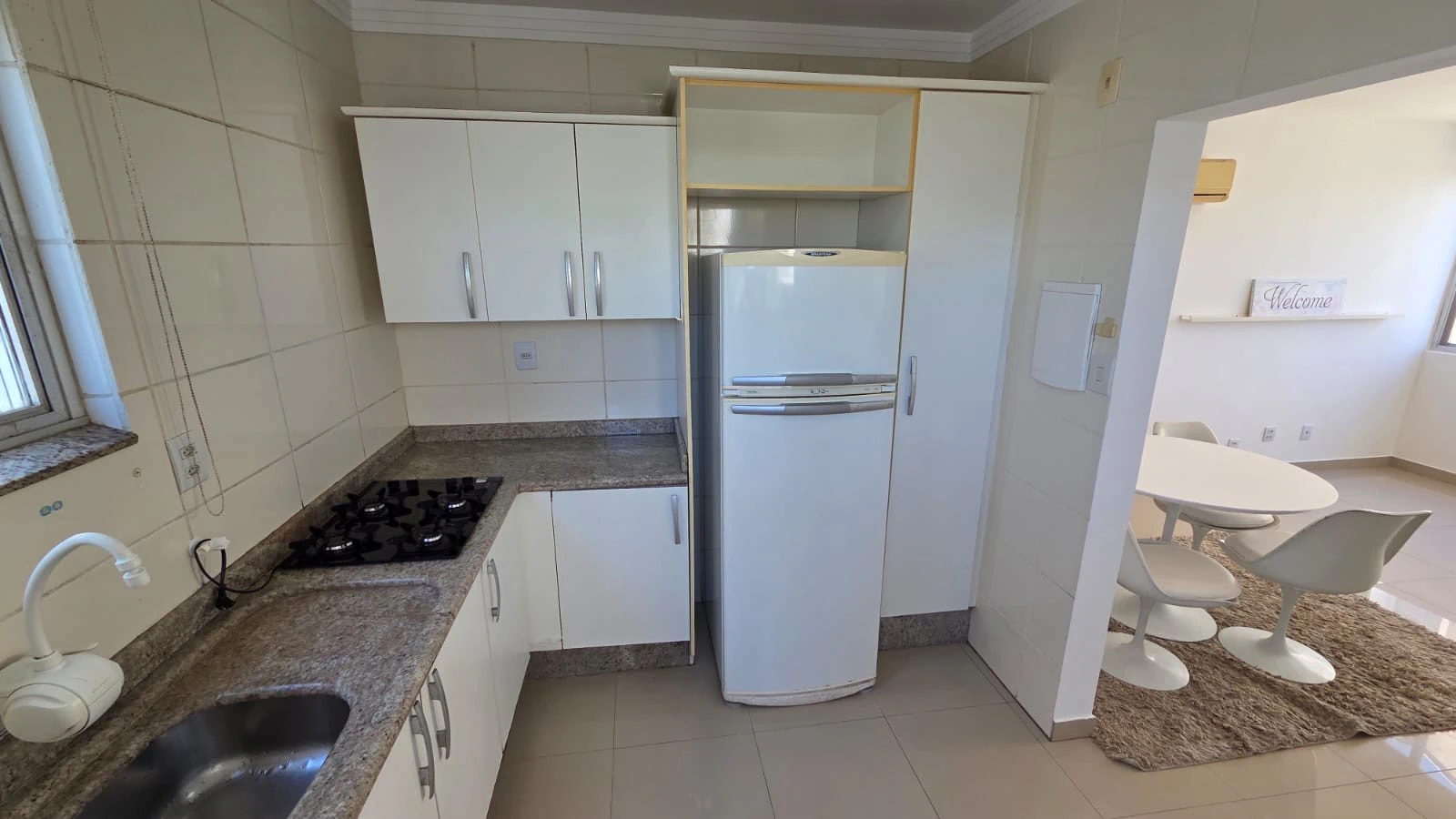 Furnished apartment, 60 m², with a washing machine — photo 2