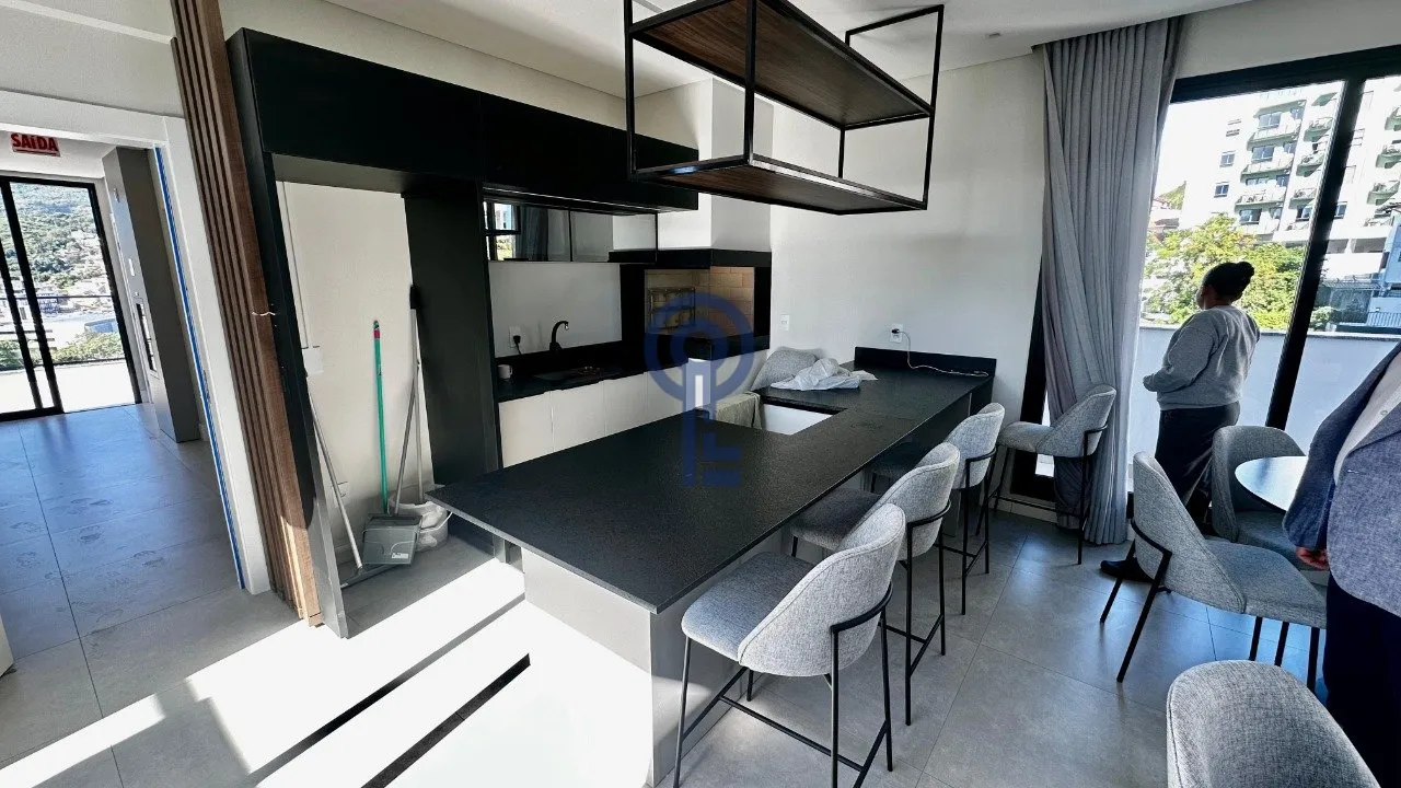 25 m² studio with 1 parking spot, balcony and open-plan kitchen — photo 9