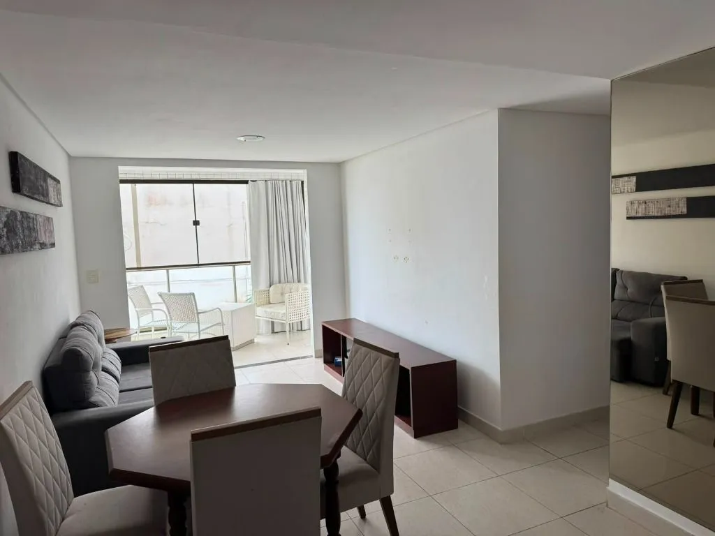 Furnished 60 m² apartment with open-plan kitchen and BBQ