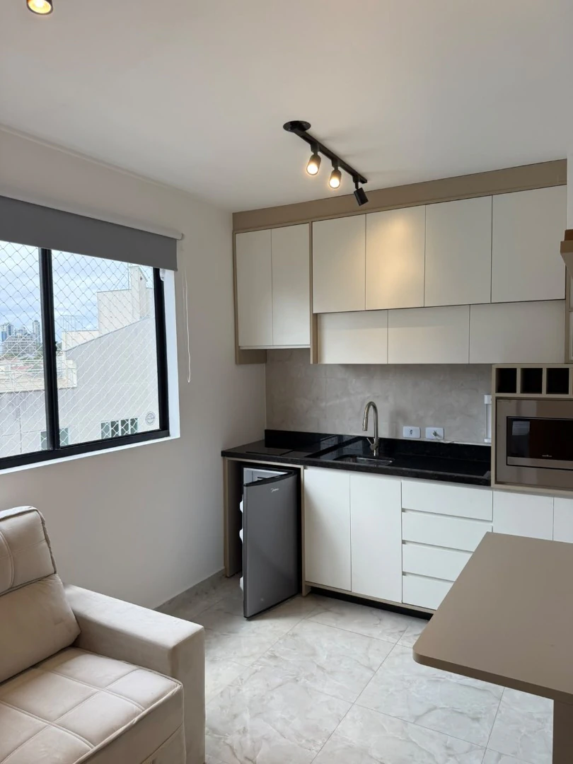 Furnished 1-bedroom apartment with 26.9 m² and parking