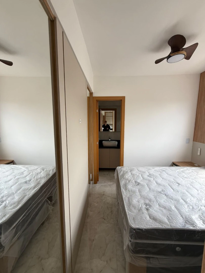 Furnished 1-bedroom apartment with 26.9 m² and parking — photo 7