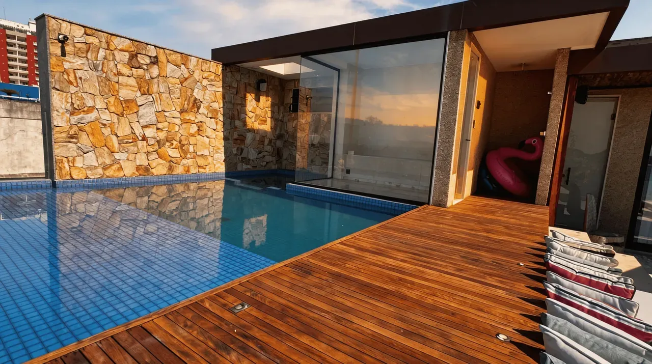 4-bedroom apartment with 5 bathrooms and open-plan kitchen — photo 10