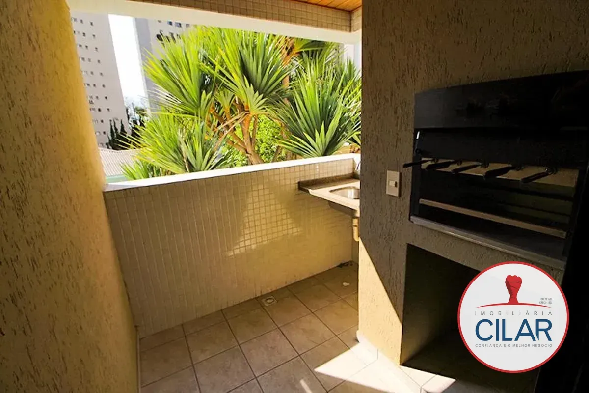 3-bedroom apartment with balcony and built-in grill