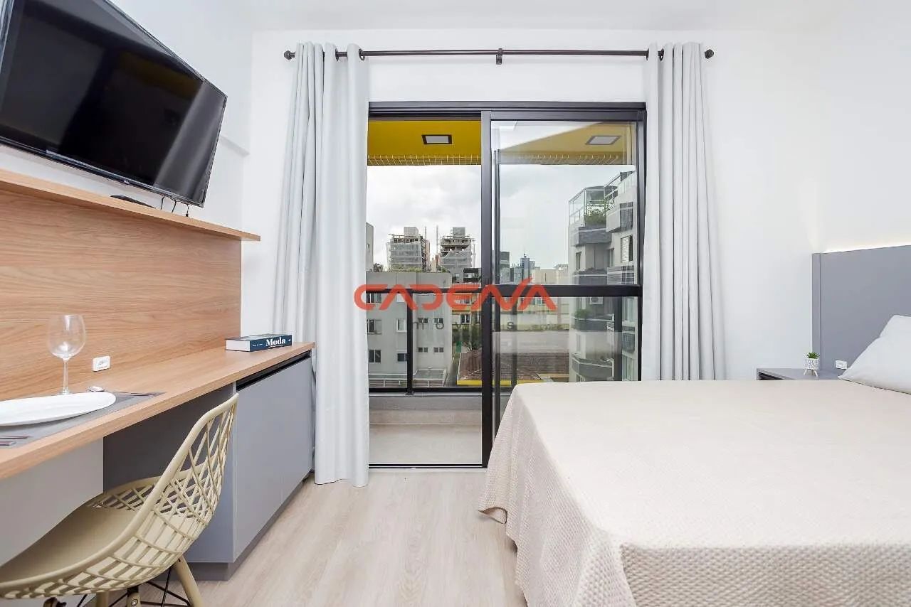 Studio de 39 m² com sacada, cozinha americana e sem vaga — photo 3