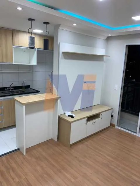 Unfurnished apartment with 2 bedrooms and 1 bathroom