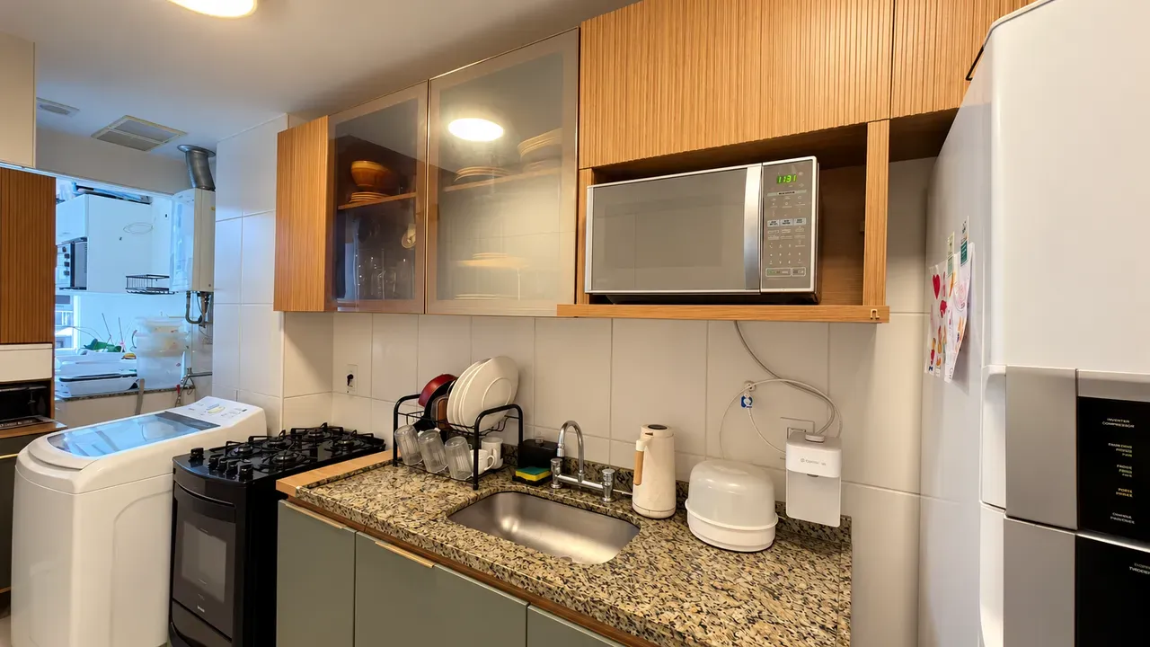 Apartamento de 70 m² com varanda gourmet e jacuzzi — photo 8