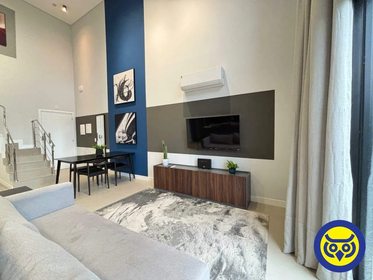 Furnished loft with mezzanine and 81 m² on the 2nd floor — photo 24