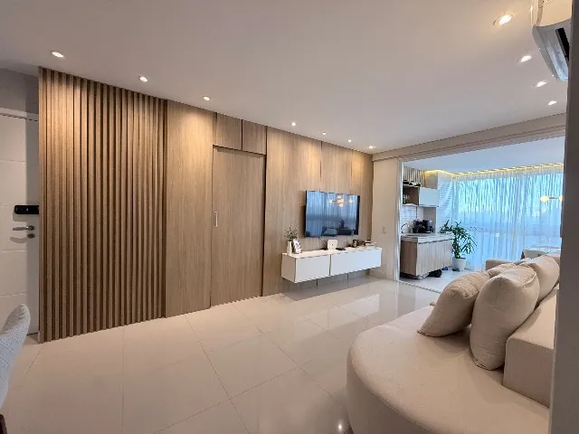 Apartamento mobiliado com 2 quartos e 2 banheiros