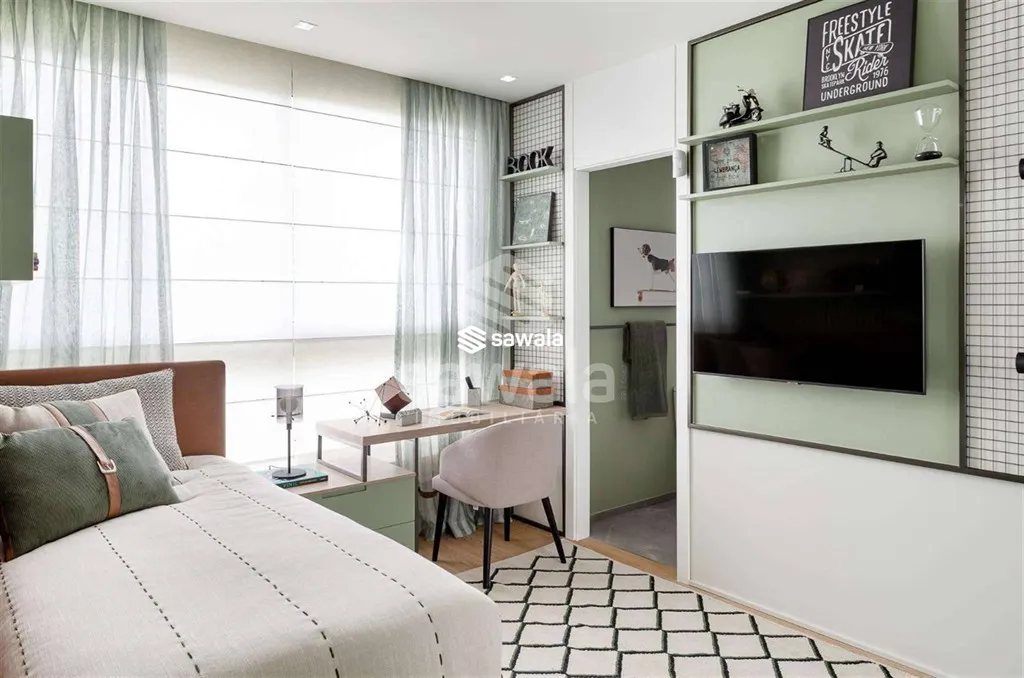 Furnished 4-bedroom apartment with 5 baths, 216 m² — photo 21