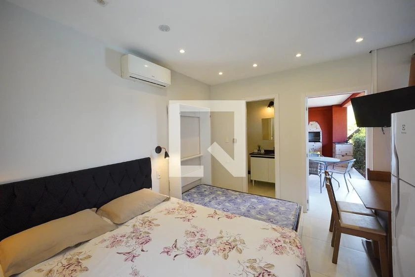 Kitnet mobiliada com varanda, studio com 1 quarto — photo 7