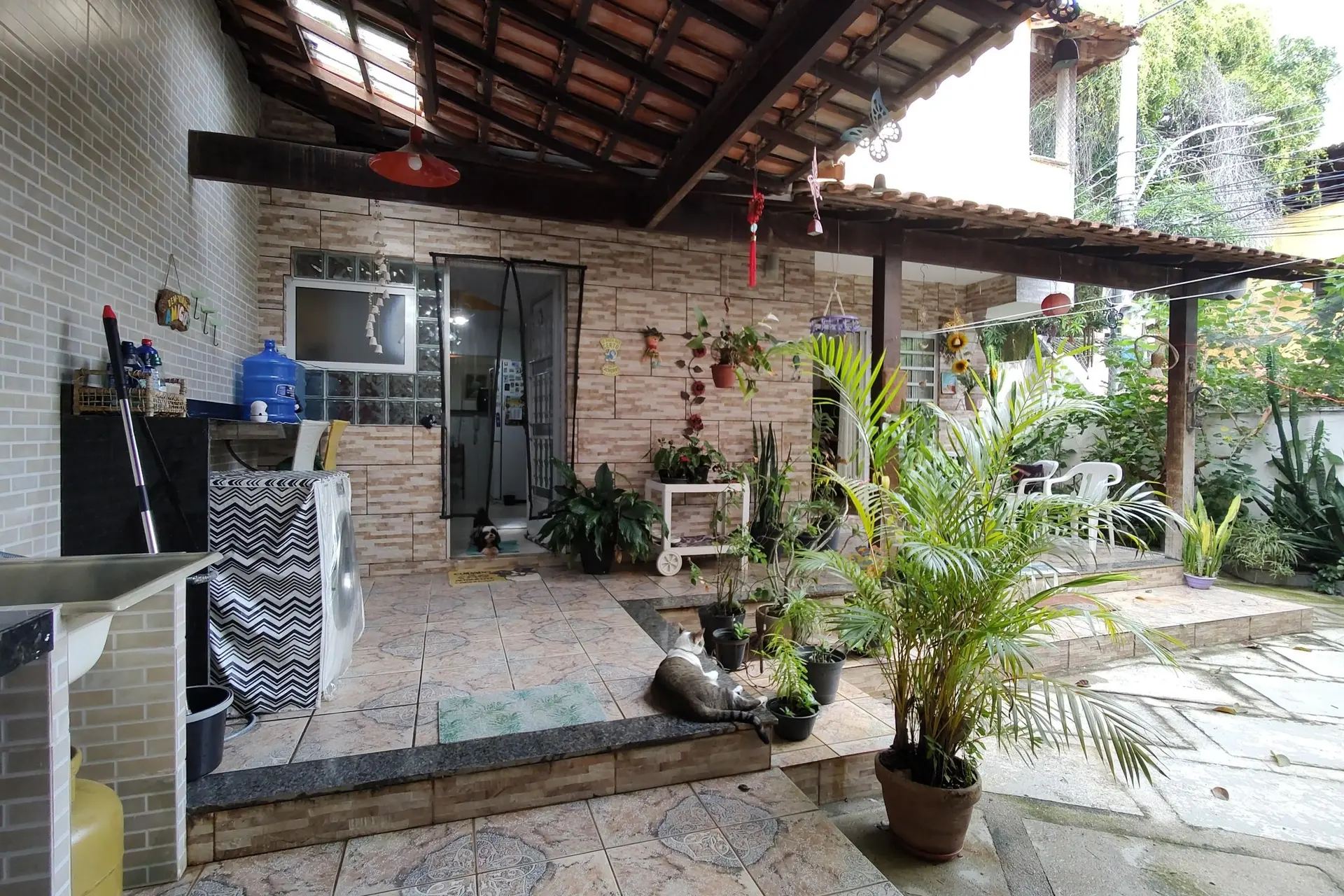 Furnished house with 4 bedrooms and a built-in balcony grill — photo 44