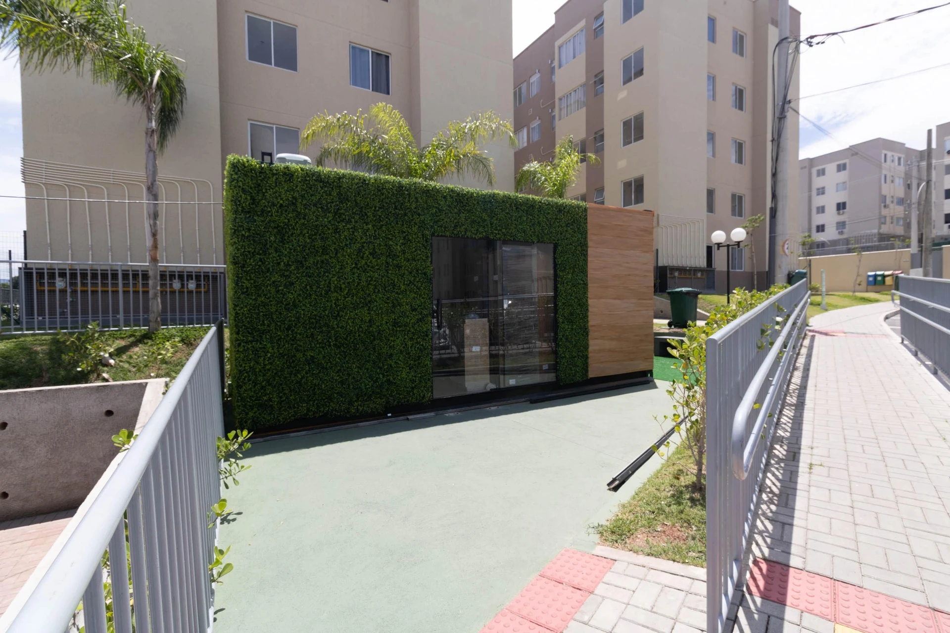 2-bedroom apartment in a building with a pool — photo 42