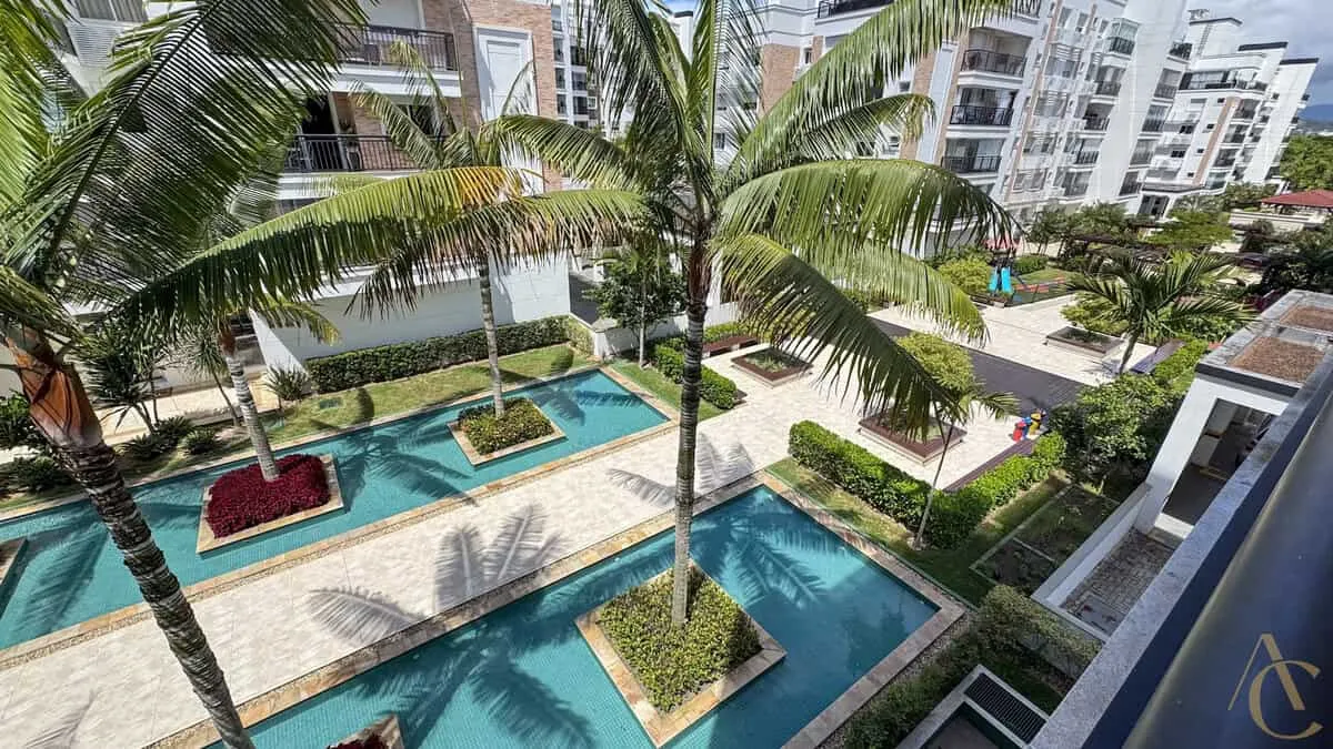 Furnished 129 m² apartment with 3 bedrooms and 1 parking space — photo 30