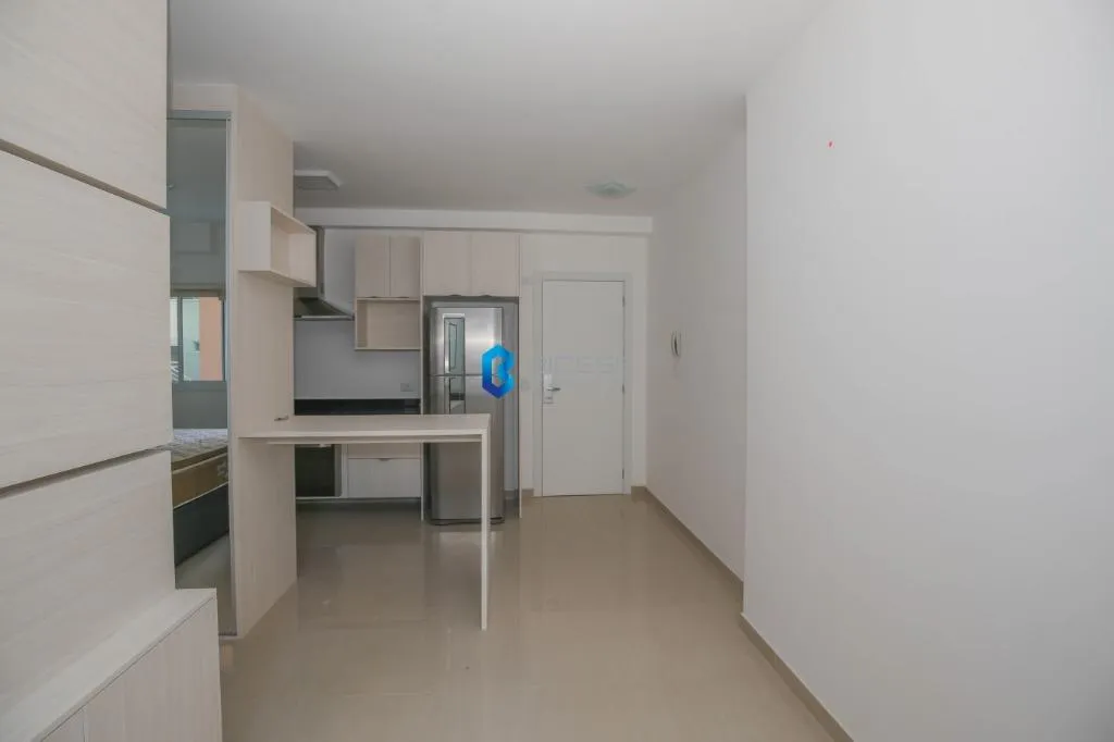 1-bedroom apartment with open kitchen and glass shower — photo 7