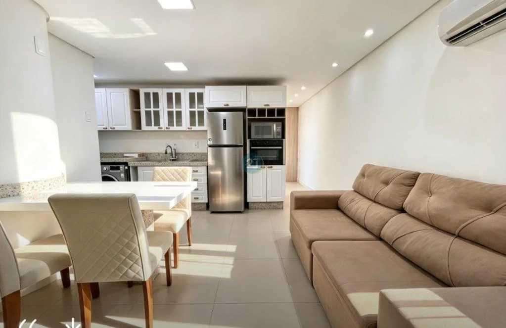 38 m² apartment with a dryer and a washing machine