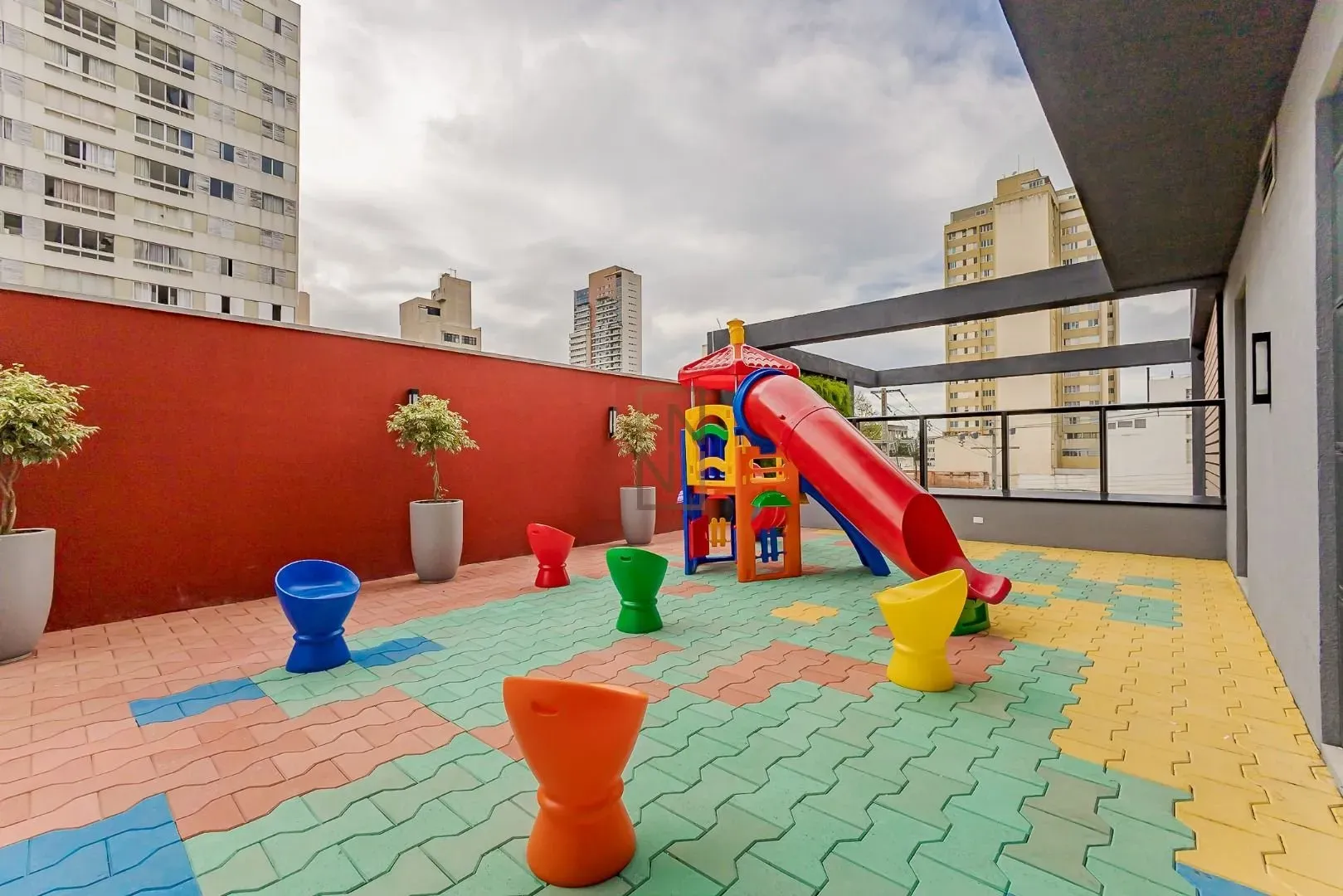 Unfurnished 29 m² apartment with a private BBQ — photo 27
