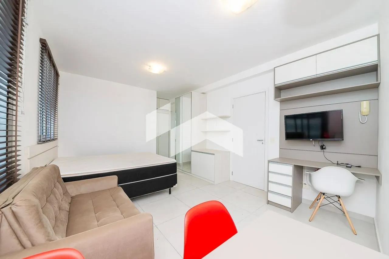 Studio mobiliado 28 m² com cozinha americana e vaga — photo 12