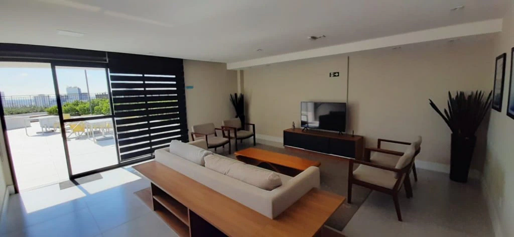 1 quarto e máquina de lavar: apartamento de 17 m²