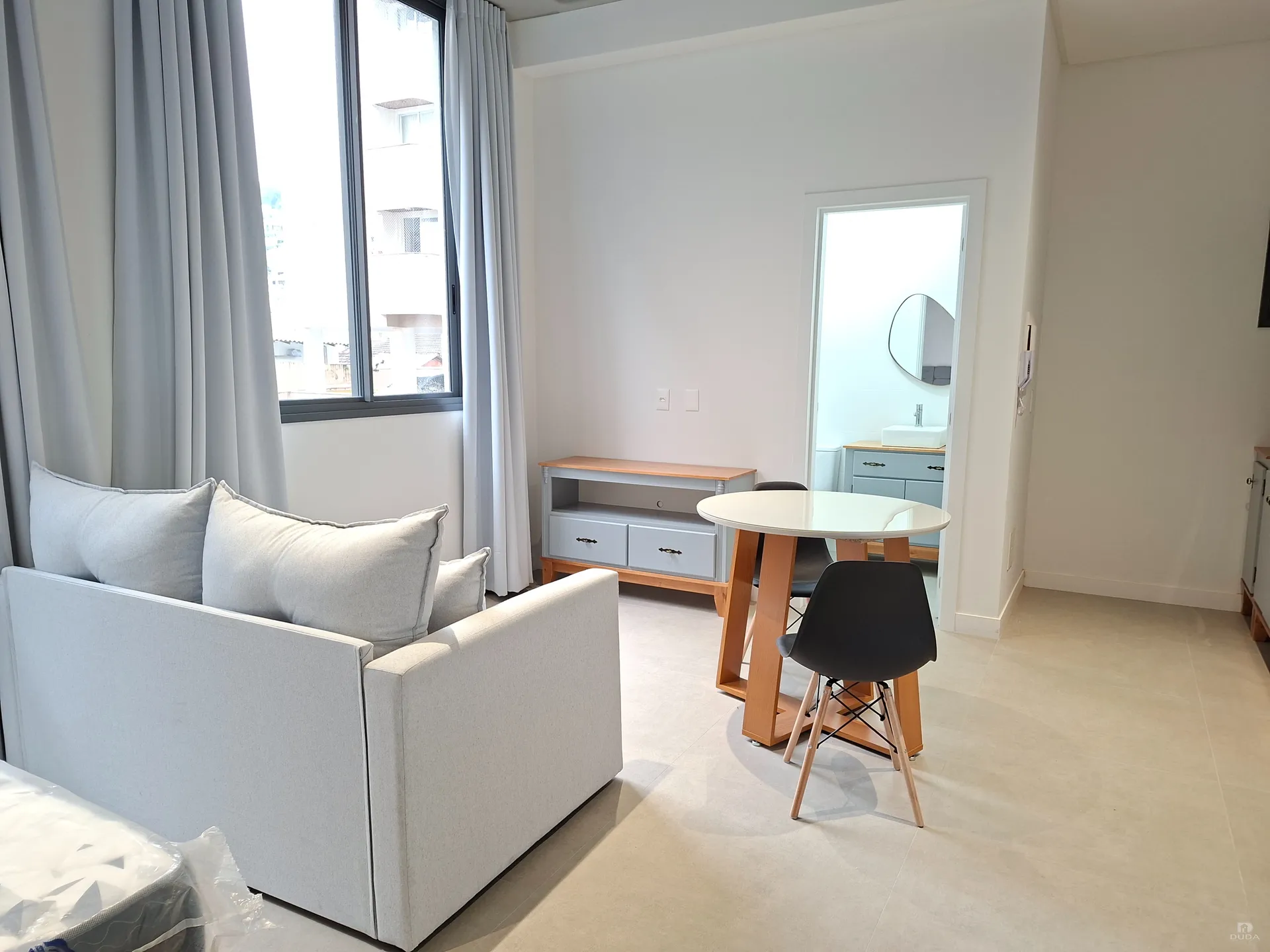 Studio mobiliado 60 m² com 1 vaga e cozinha integrada — photo 12