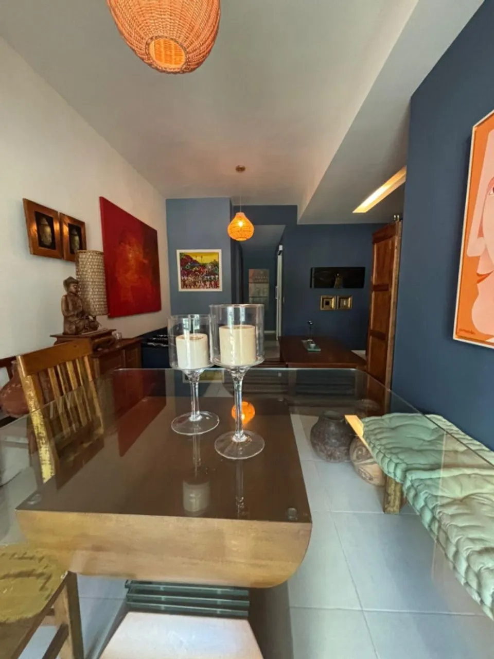Apartamento mobiliado para locação com 3 quartos e 2 banheiros — photo 2