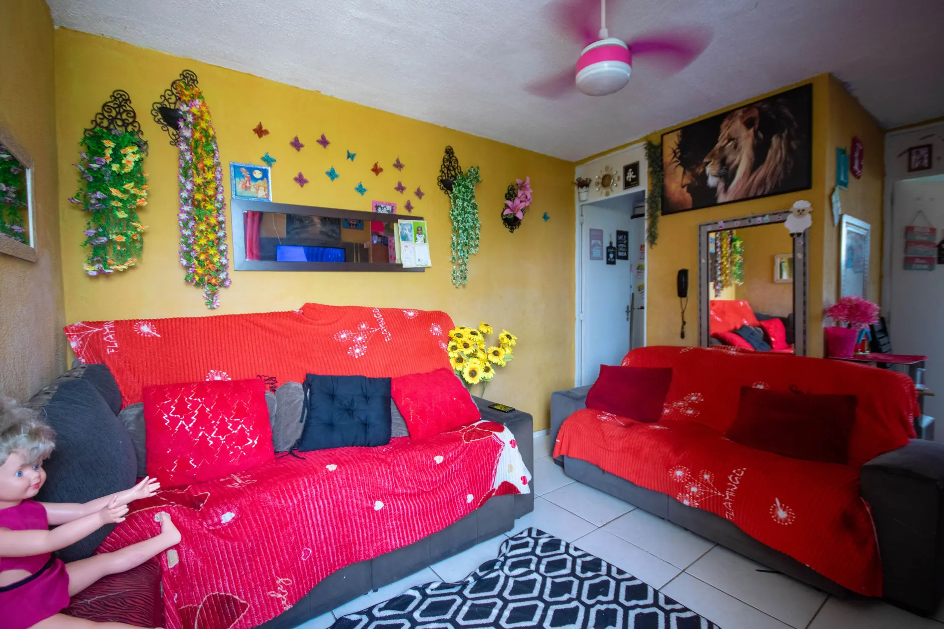 Furnished 2-bedroom apartment with 1 bathroom — photo 6