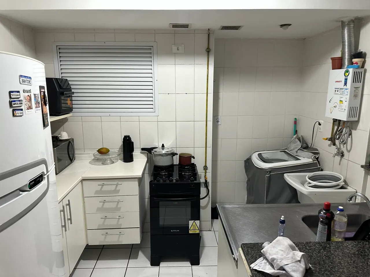 Apartment on the 5th floor with a washing machine — photo 17