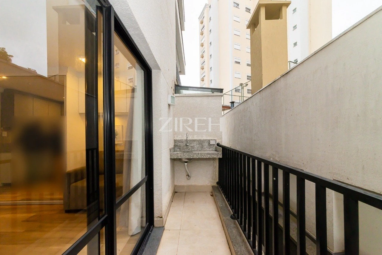 Apartamento mobiliado de 1 quarto com varanda de vidro — photo 10
