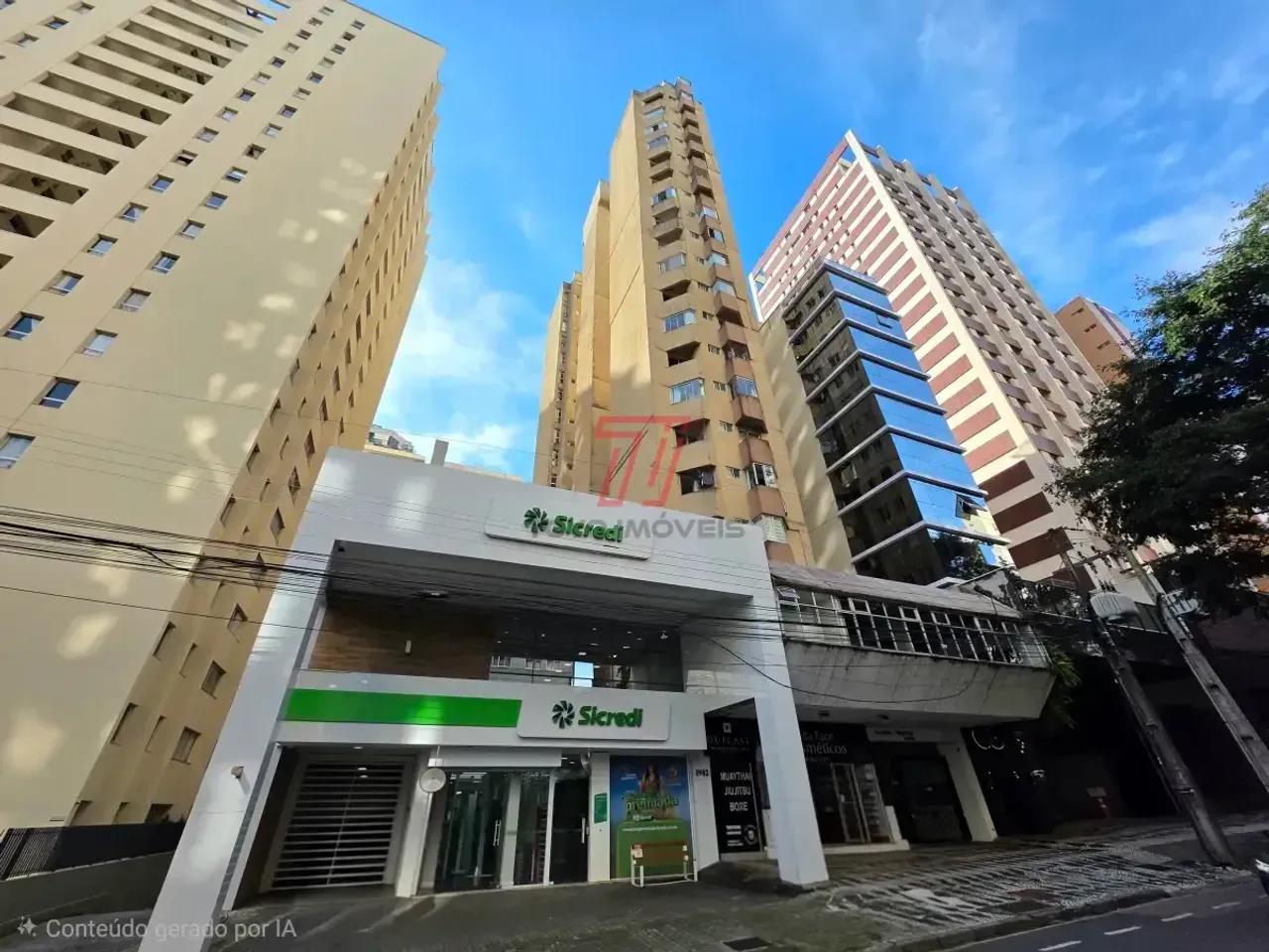 Unfurnished 1-bedroom apartment with balcony