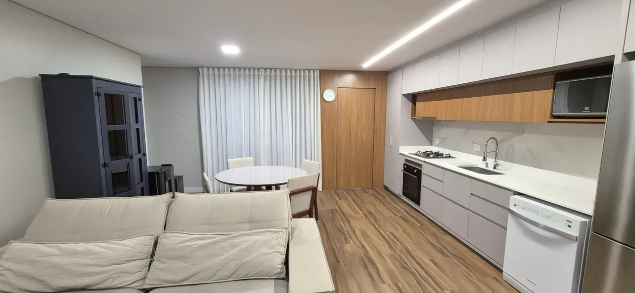 Furnished apartment with a gas open-plan kitchen — photo 29