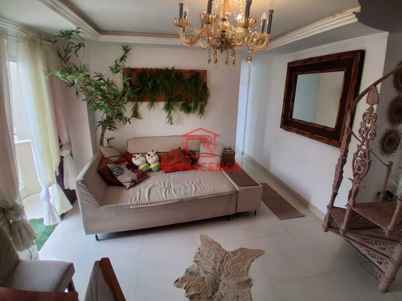 3-bedroom apartment with a bathtub in Rio de Janeiro