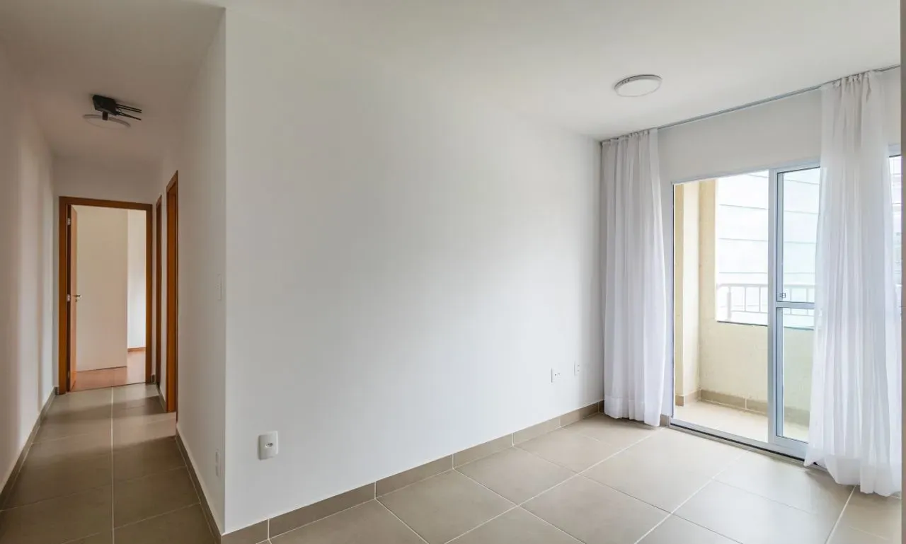 Washing machine in a 2-bedroom apartment, 47 m²