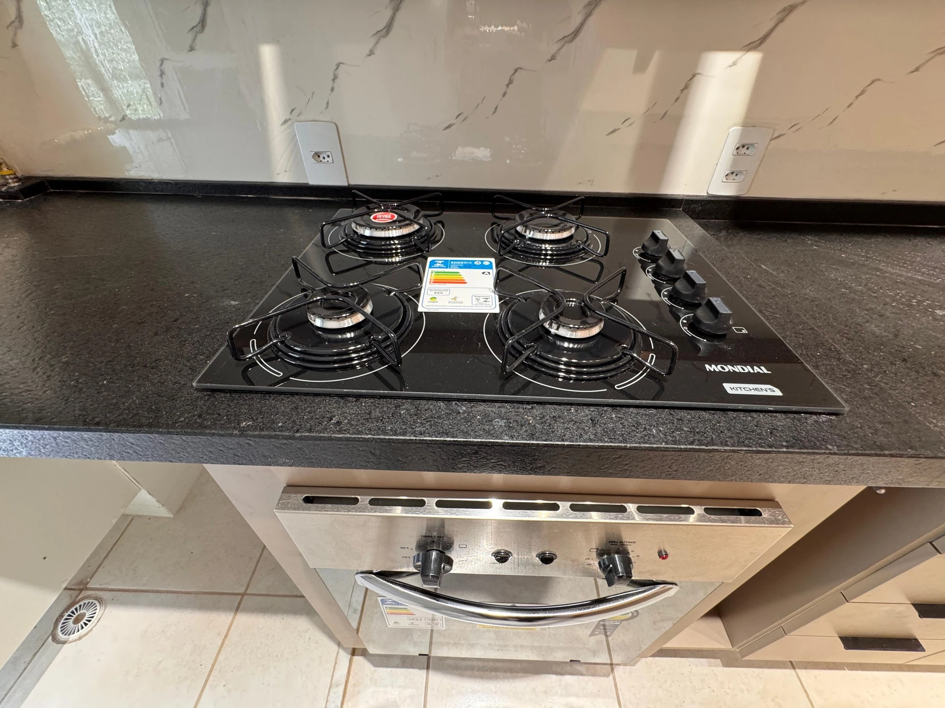 Washing machine in a 3-bedroom apartment, 80 m² — photo 15