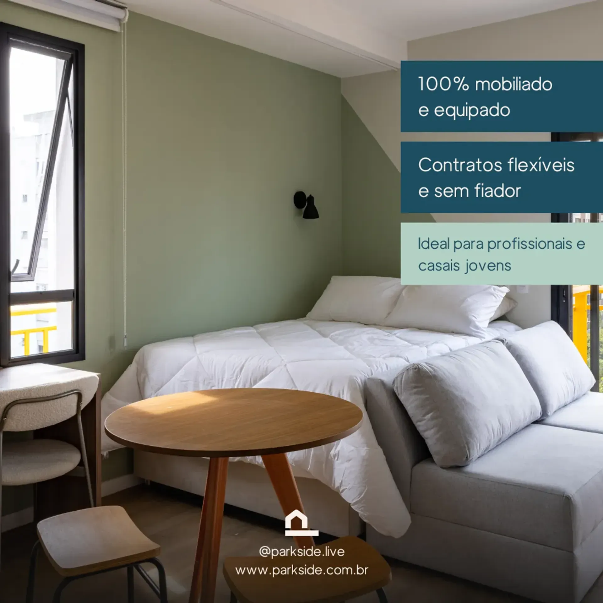 Пральна машина та 1 спальня: квартира 19 м² — photo 3