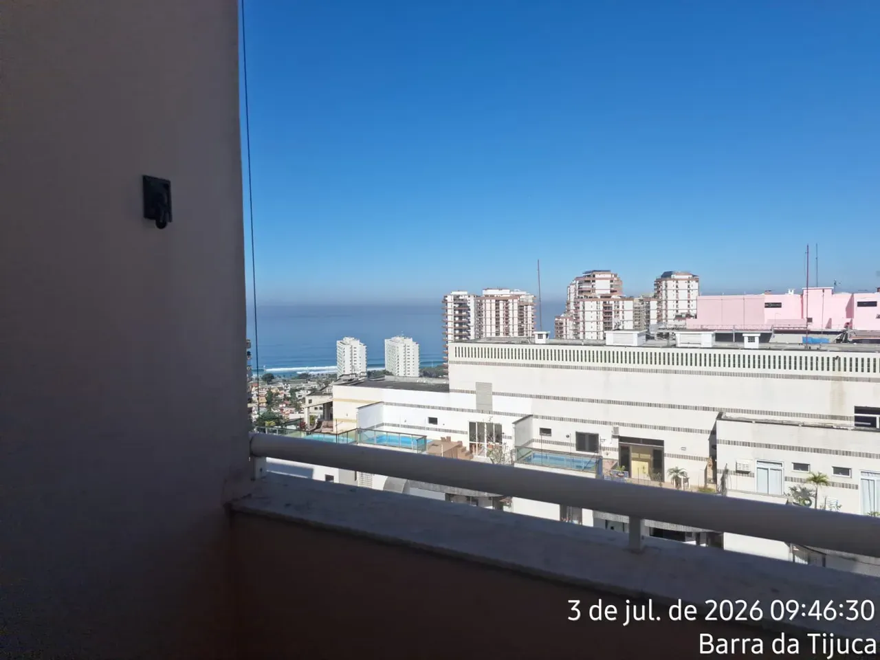 2-bedroom apartment in a building with a gym