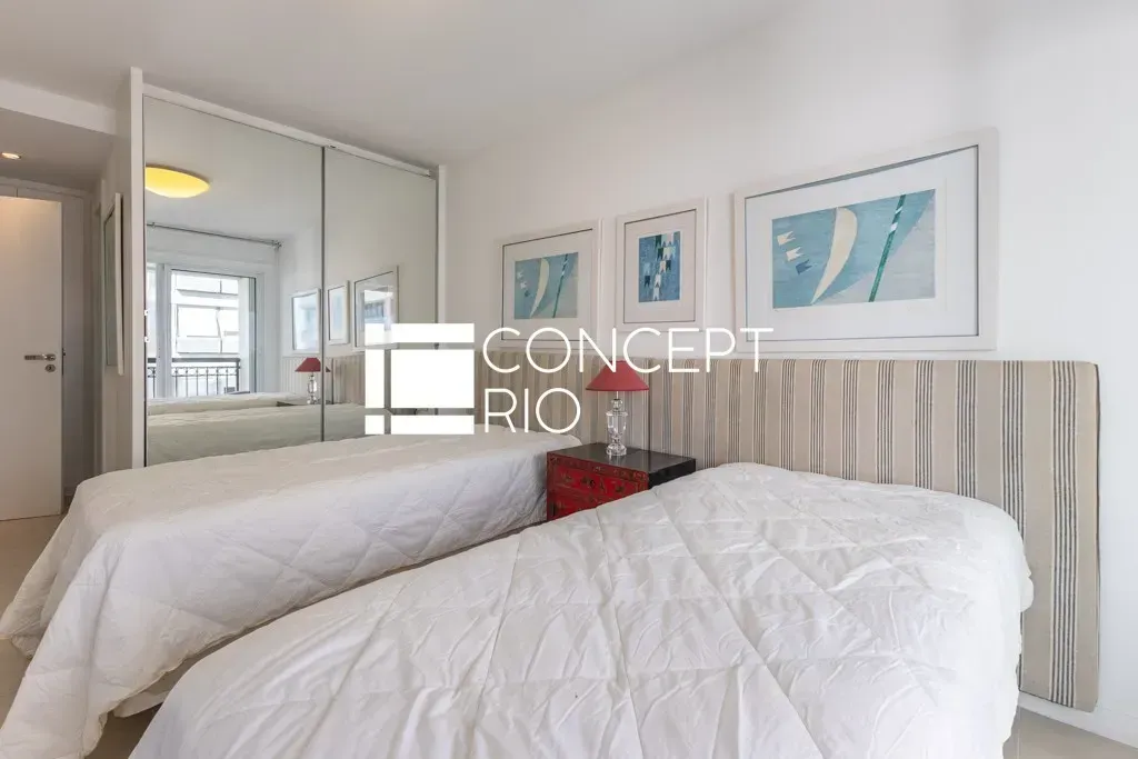 Furnished 2-bedroom apartment with 2 bathrooms — photo 8