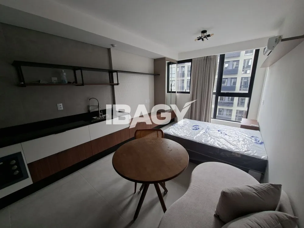 Furnished studio with a glass-enclosed balcony — photo 64