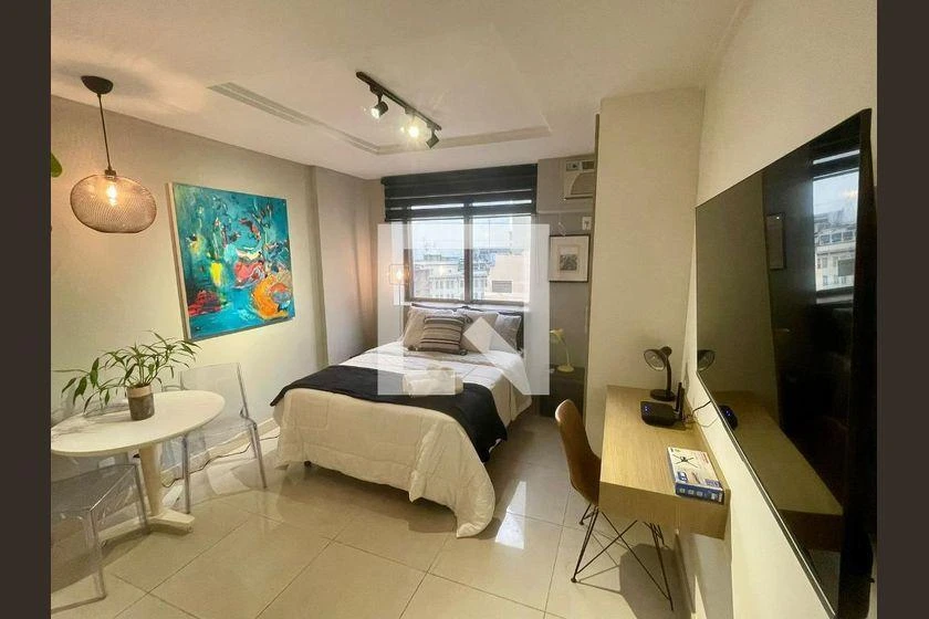 Monoambiente con espacio de home office en Rio de Janeiro — photo 7