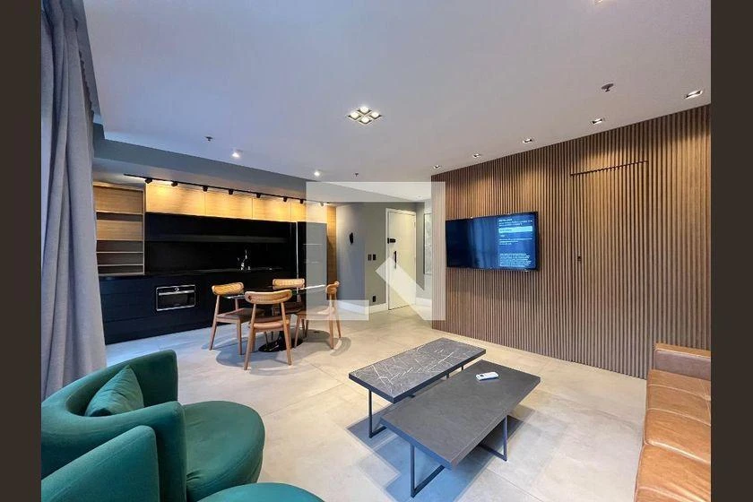 Apartamento mobiliado de 1 quarto em condomínio com academia — photo 5
