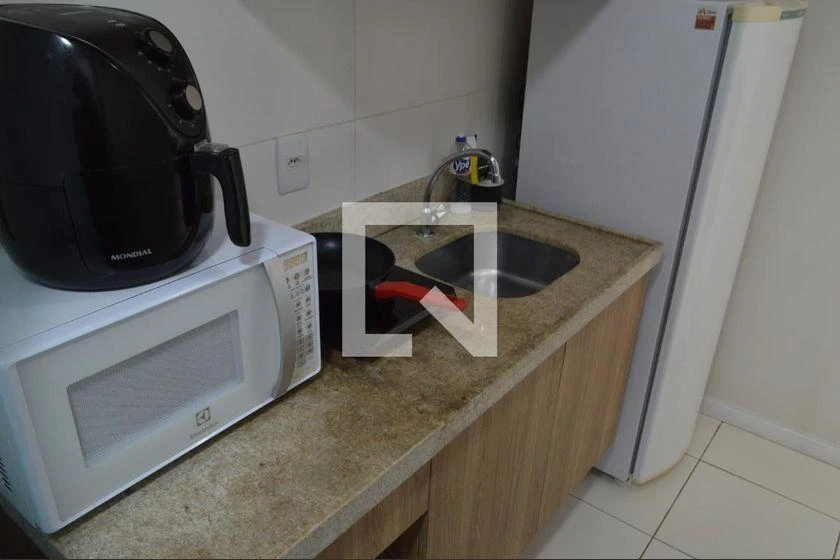 1-bedroom furnished apartment with glass shower cabin — photo 14