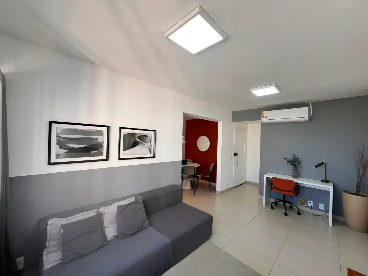 Furnished 3-bedroom apartment with gas open-plan kitchen — photo 4