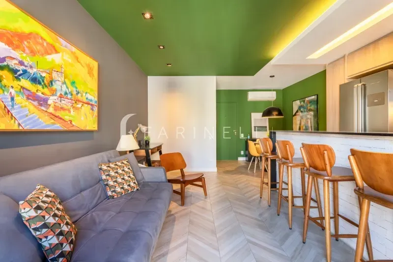 Furnished 1-bedroom apartment with open-plan kitchen and parking — photo 10