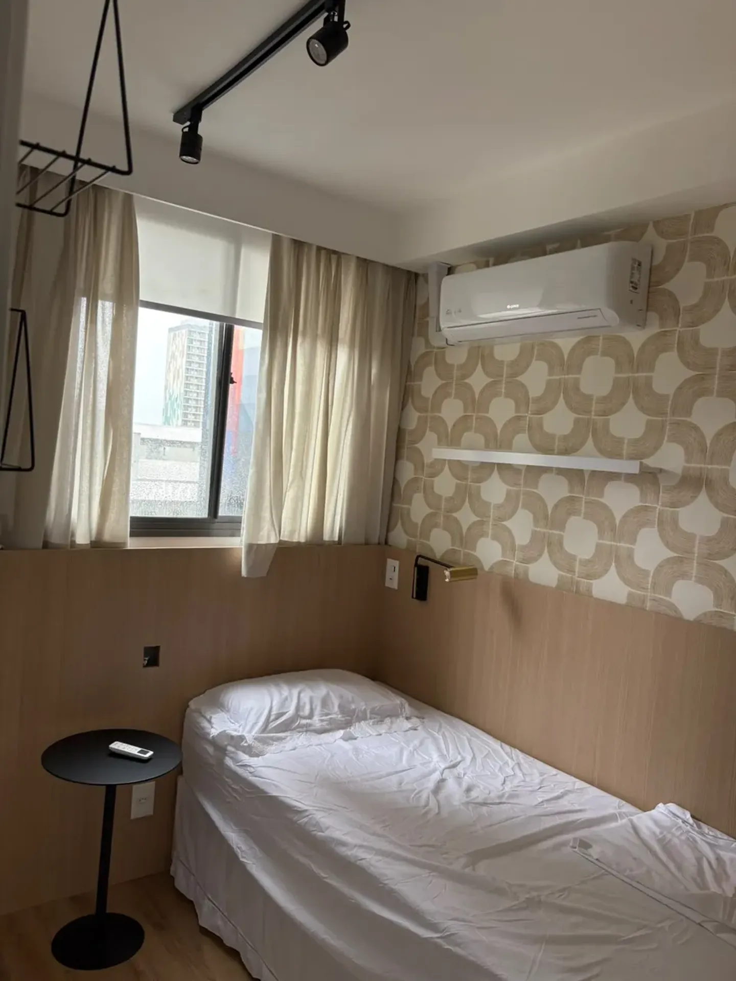 2-bedroom apartment in a building with a sauna