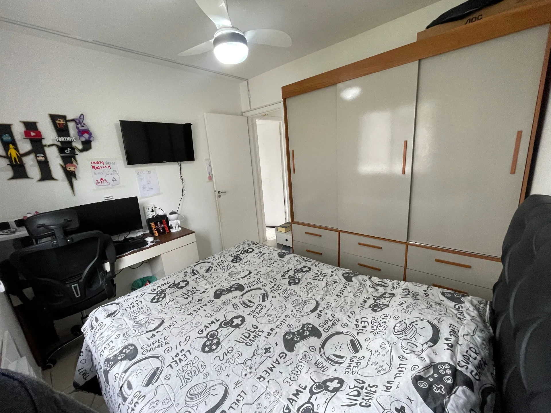 Furnished 52 m² apartment with 2 bedrooms and 1 parking spot — photo 5