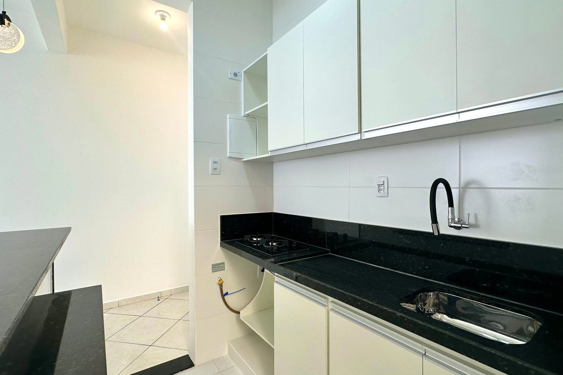 Apartamento com 1 quarto e cozinha americana — photo 6