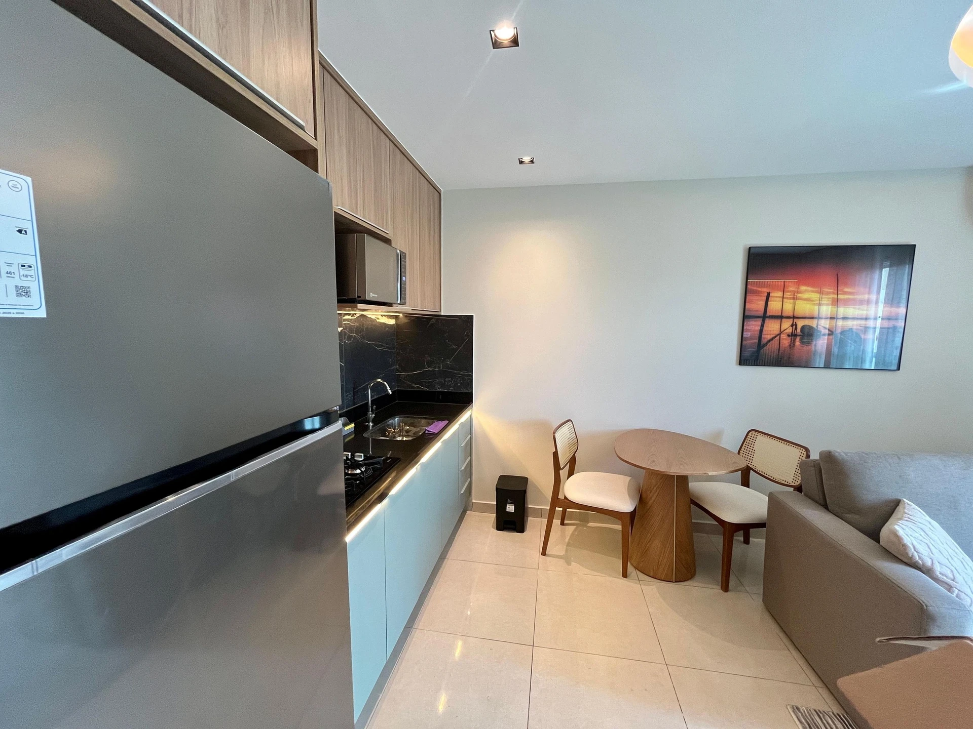 One-bedroom apartment in a building with a sauna — photo 2